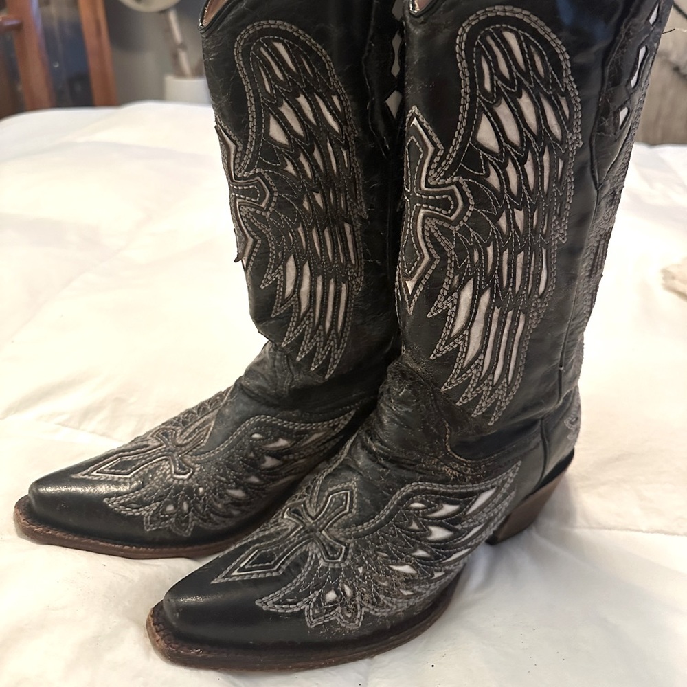 Corral boots leather size 9 Great condition.